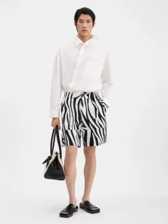 The Aloe shorts Zebra Arty print shorts