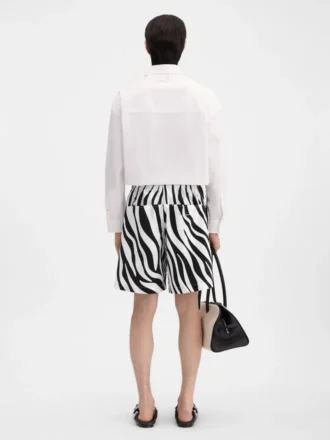 The Aloe shorts Zebra Arty print shorts