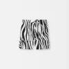 The Aloe shorts Zebra Arty print shorts