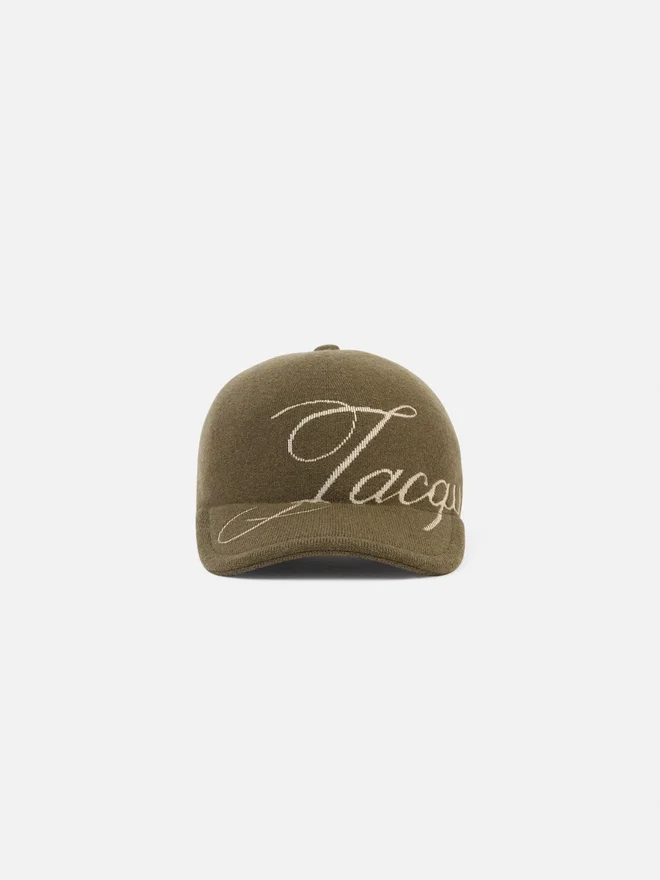The Atelier baseball cap Jacquard logo baseball cap The Atelier baseball cap Jacquard logo baseball cap