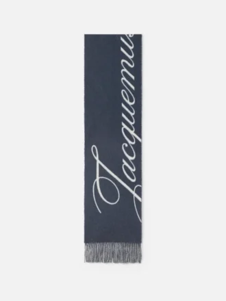 The Atelier scarf Long scarf with logo