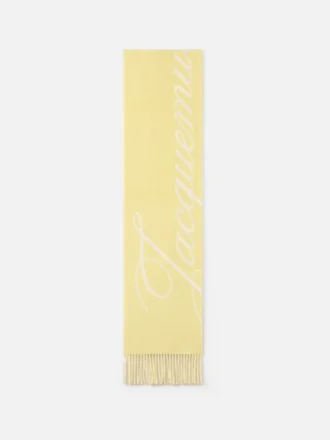 The Atelier scarf Long scarf with logo