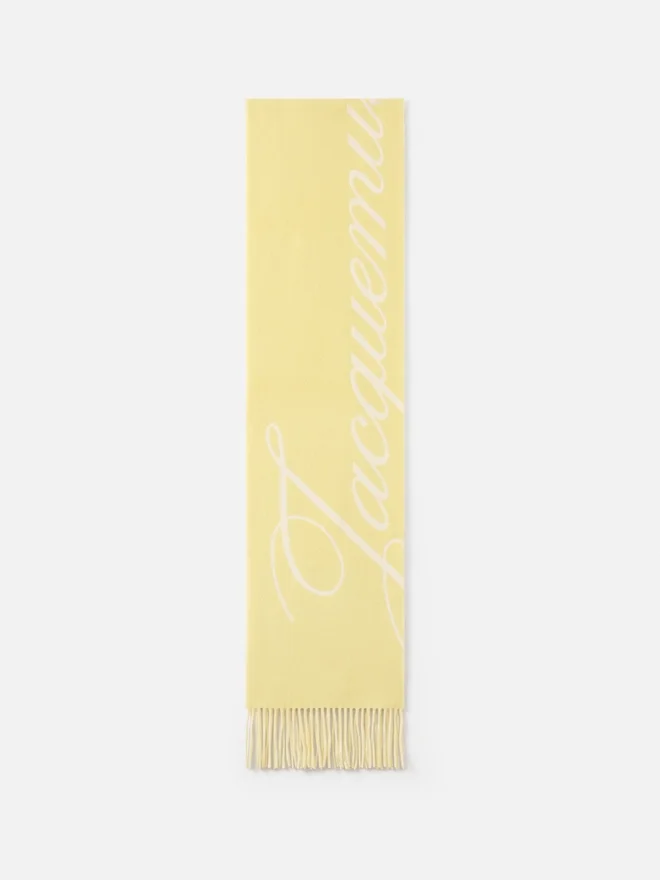 The Atelier scarf Long scarf with logo The Atelier scarf Long scarf with logo