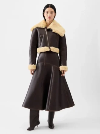 The Aviatore jacket Asymmetric aviator jacket