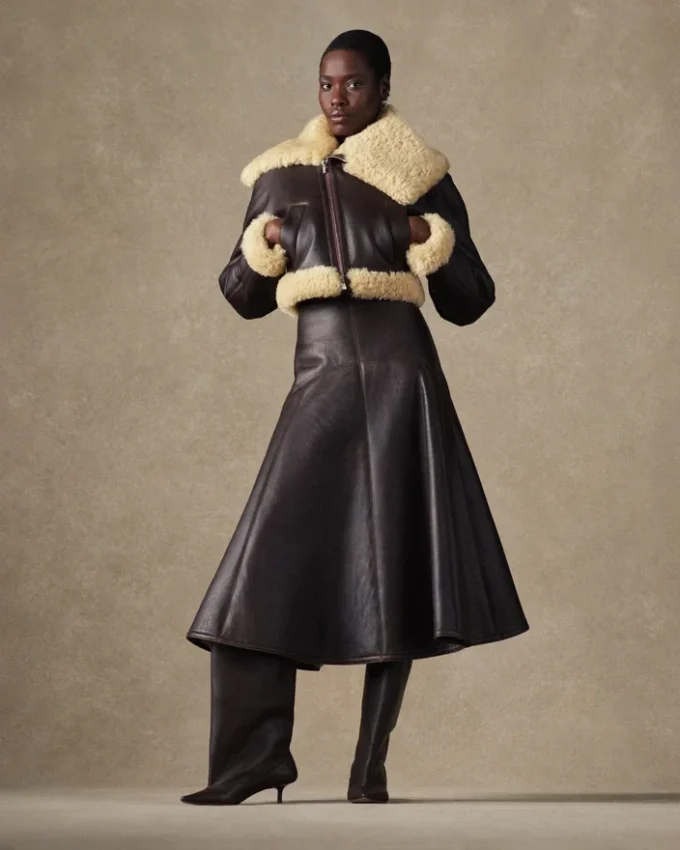 The Aviatore jacket Asymmetric aviator jacket
