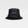 The Bacino bucket hat Frayed raffia hat The Bacino bucket hat Frayed raffia hat
