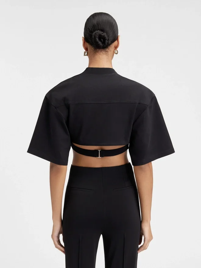 The Bahia cropped t-shirt Twisted t-shirt The Bahia cropped t-shirt Twisted t-shirt