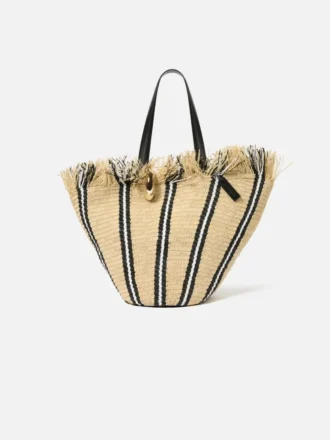 The Bambola Asymmetric bucket bag