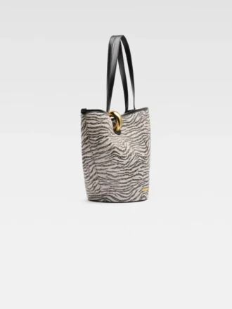 The Bambola Asymmetric bucket bag