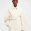 The Bari coat Raglan-sleeve coat