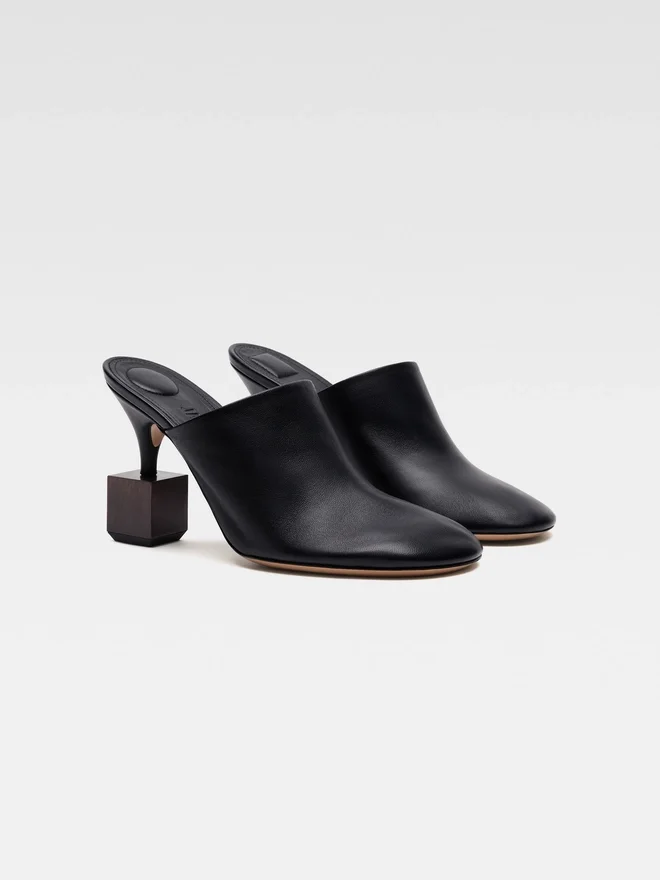 The Bisou mules Geometric-heel mules The Bisou mules Geometric-heel mules