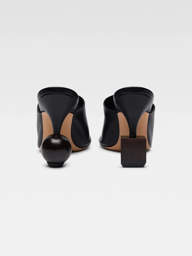 The Bisou mules Geometric-heel mules The Bisou mules Geometric-heel mules