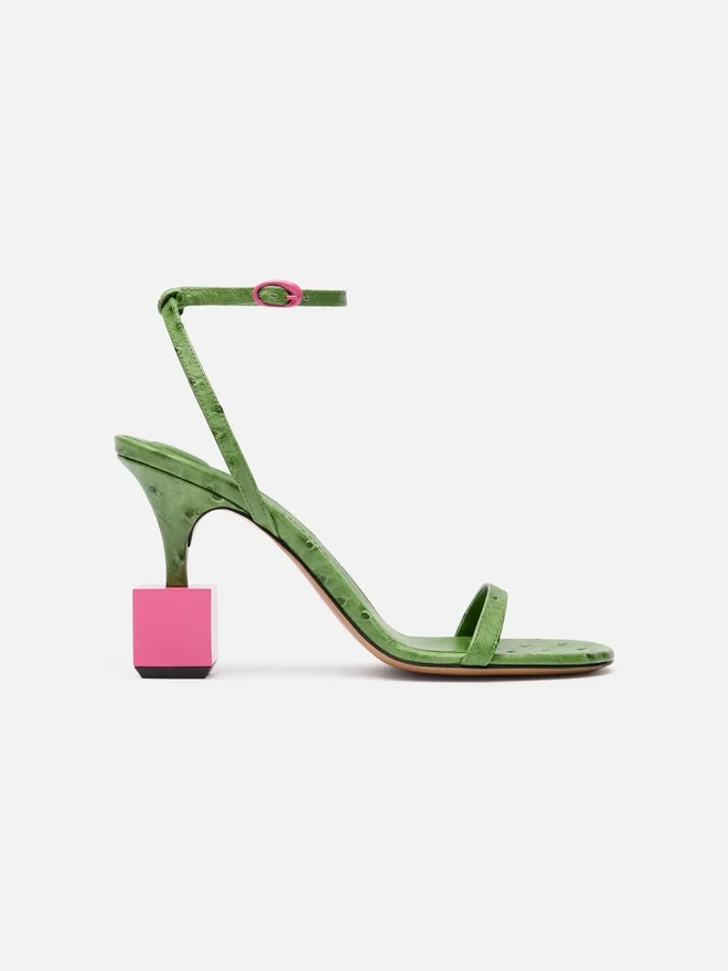 The Bisou sandals Geometric heel sandals The Bisou sandals Geometric heel sandals