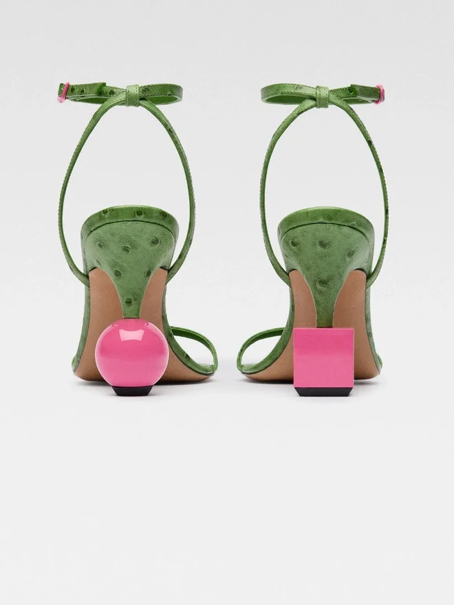 The Bisou sandals Geometric heel sandals The Bisou sandals Geometric heel sandals