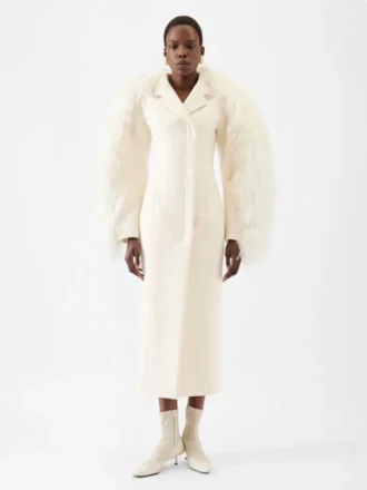 The Boa coat Shearling boa coat