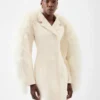 The Boa coat Shearling boa coat