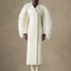 The Boa coat Shearling boa coat