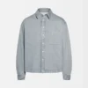 The Boulanger shirt Puffed denim over-shirt