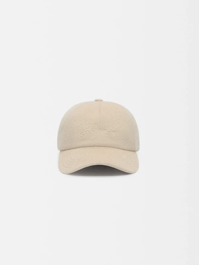 The Cachemiro baseball cap Embroidered wool cap The Cachemiro baseball cap Embroidered wool cap