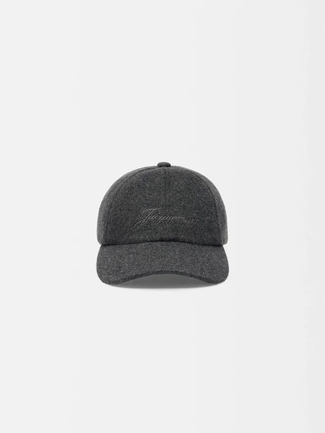 The Cachemiro baseball cap Embroidered wool cap The Cachemiro baseball cap Embroidered wool cap