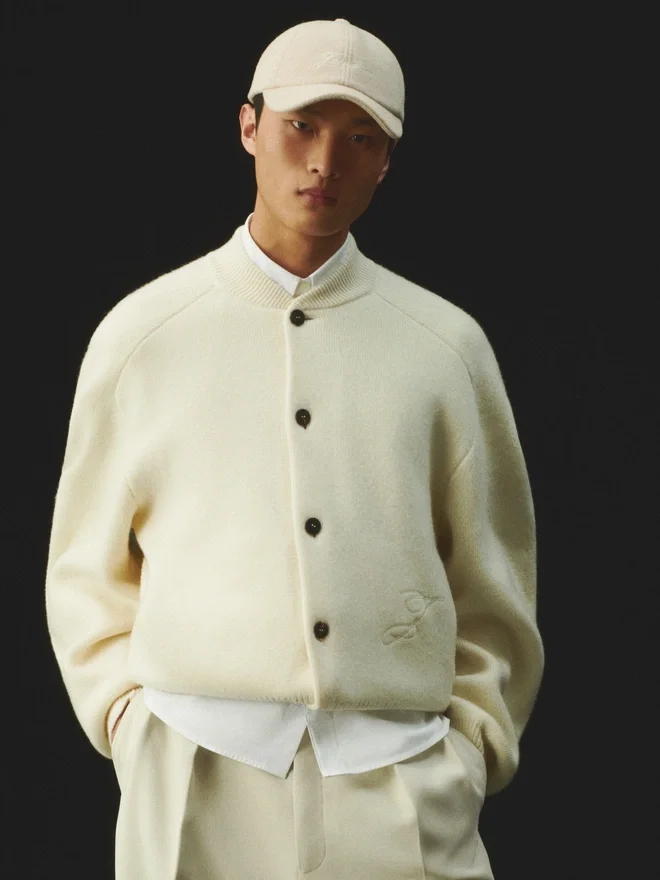 The Cachemiro baseball cap Embroidered wool cap The Cachemiro baseball cap Embroidered wool cap
