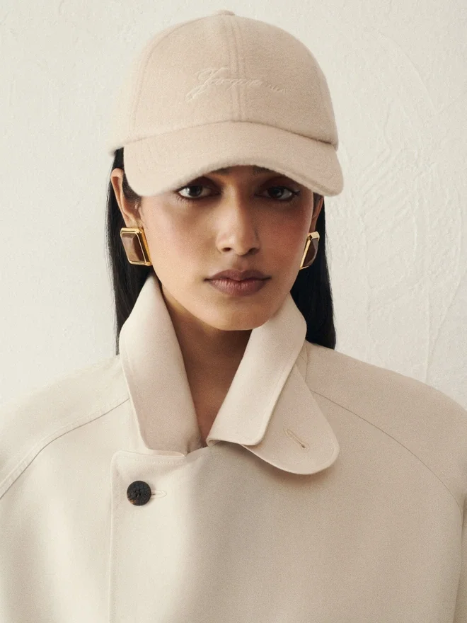 The Cachemiro baseball cap Embroidered wool cap The Cachemiro baseball cap Embroidered wool cap