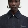 The Canevas de-Nîmes denim jacket Zipped denim jacket The Canevas de-Nîmes denim jacket Zipped denim jacket