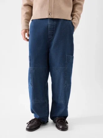 The Carré de-Nîmes denim cargo pants Cargo jeans