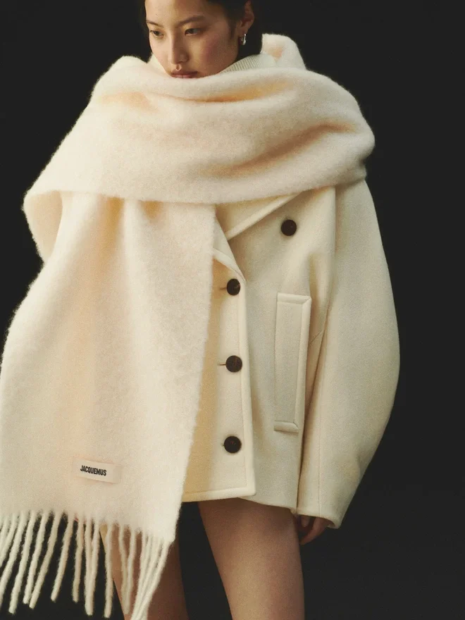 The Carro scarf Fringe scarf The Carro scarf Fringe scarf