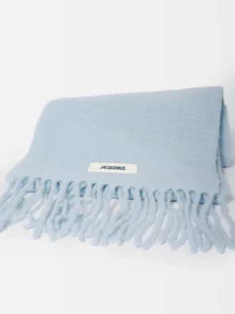 The Carro scarf Long fringe scarf