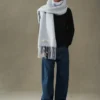 The Carro scarf Long fringe scarf The Carro scarf Long fringe scarf