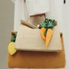 The lemon Knotted lemon-shaped bag charm The lemon Knotted lemon-shaped bag charm
