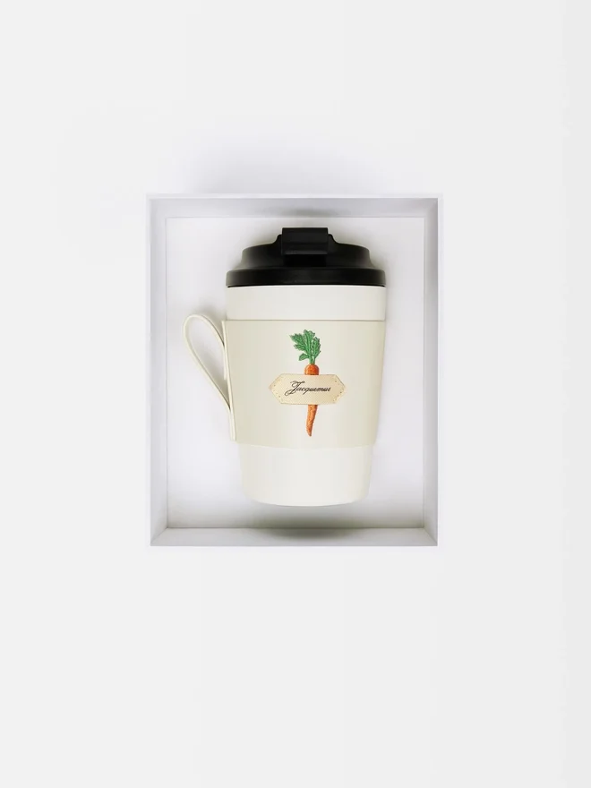 The carrot mug Travel mug The carrot mug Travel mug
