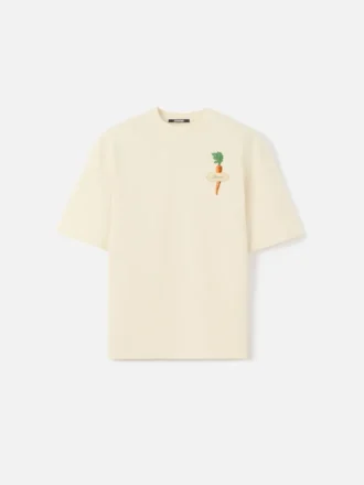 The carrot t-shirt Logo t-shirt with carrot patch The carrot t-shirt Logo t-shirt with carrot patch