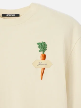 The carrot t-shirt Logo t-shirt with carrot patch The carrot t-shirt Logo t-shirt with carrot patch