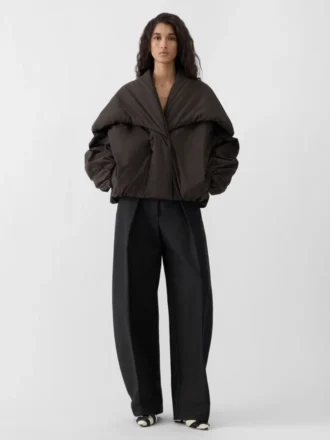 The Châle bomber jacket Shawl bomber