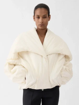 The Châle bomber jacket Shawl bomber