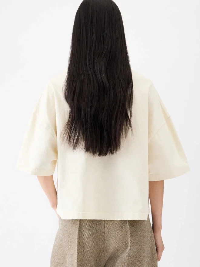The Corto t-shirt Boxy embroidered t-shirt The Corto t-shirt Boxy embroidered t-shirt