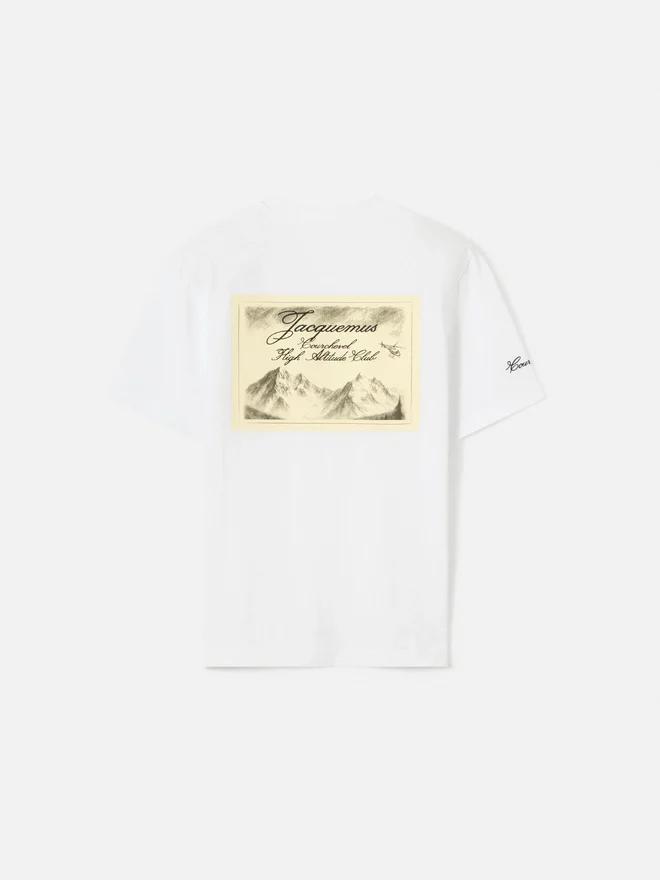 The Courchevel High Altitude Club t-shirt Logo short-sleeve t-shirt – exclusively sold online and in our Courchevel boutique The Courchevel High Altitude Club t-shirt Logo short-sleeve t-shirt – exclusively sold online and in our Courchevel boutique