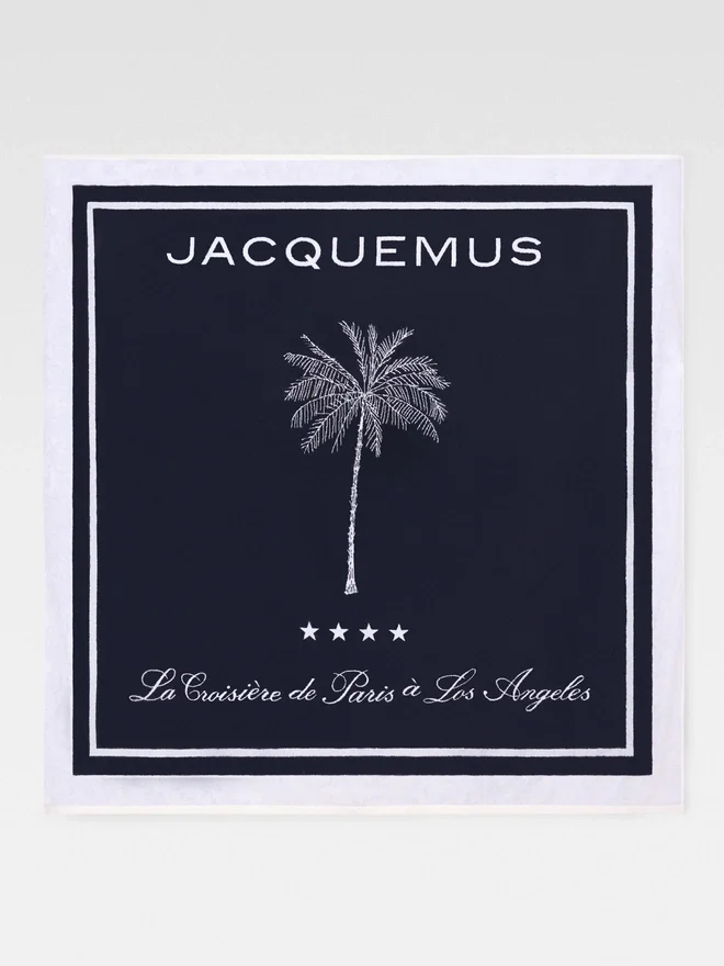 The Croisière beach towel Jacquemus Cruise towel The Croisière beach towel Jacquemus Cruise towel