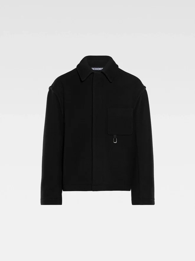 The cropped coat Minimal boxy jacket The cropped coat Minimal boxy jacket