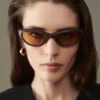 The Curvo sunglasses Oval cat-eye sunglasses The Curvo sunglasses Oval cat-eye sunglasses