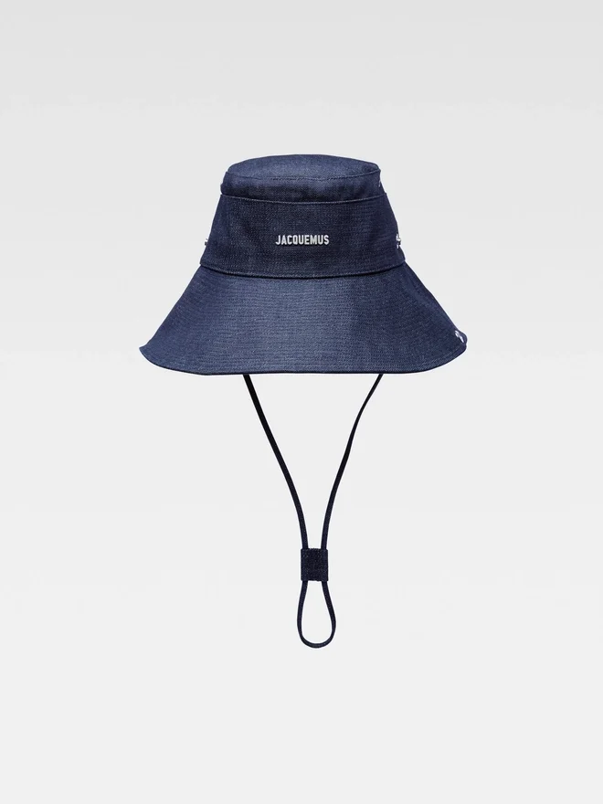 The de-Nîmes denim bucket hat Stitched bucket hat The de-Nîmes denim bucket hat Stitched bucket hat