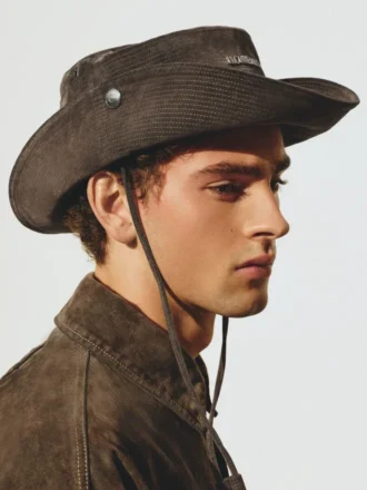 The de-Nîmes denim bucket hat Stitched bucket hat The de-Nîmes denim bucket hat Stitched bucket hat