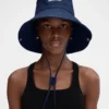 The de-Nîmes denim bucket hat Stitched bucket hat The de-Nîmes denim bucket hat Stitched bucket hat