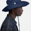 The de-Nîmes denim bucket hat Stitched bucket hat The de-Nîmes denim bucket hat Stitched bucket hat