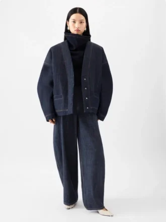 The de-Nîmes denim cardigan Denim cardigan