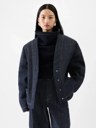 The de-Nîmes denim cardigan Denim cardigan