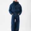The de-Nîmes denim duffle coat Denim duffle coat
