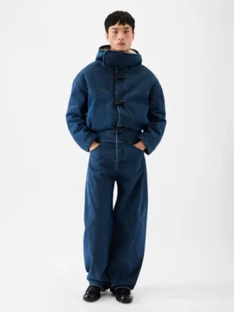 The de-Nîmes denim duffle coat Denim duffle coat The de-Nîmes denim duffle coat Denim duffle coat